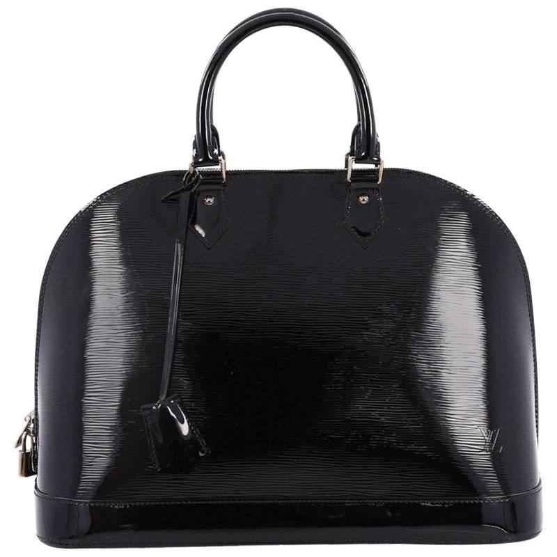 Louis Vuitton Alma Handbag Electric Epi Leather MM