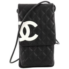 Chanel Cambon Flap Crossbody Bag Quilted Lambskin
