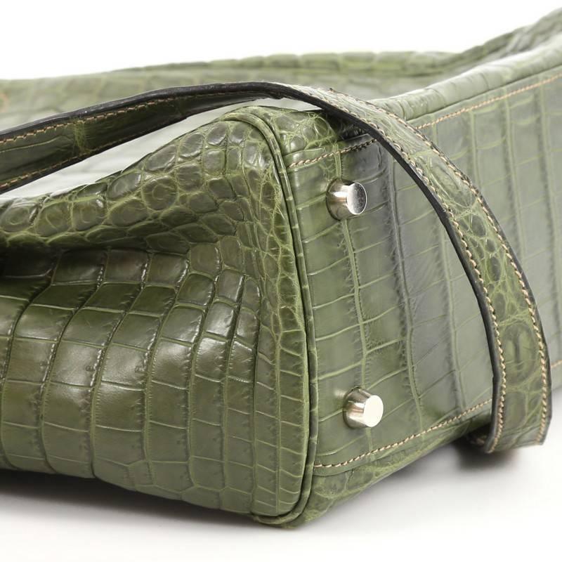 Hermes Vintage Kelly Sport Handbag Niloticus Crocodile 26 2