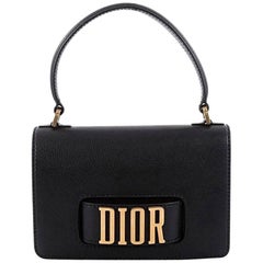 Christian Dior Dio(r)evolution Top Handle Flap Bag Leather Medium