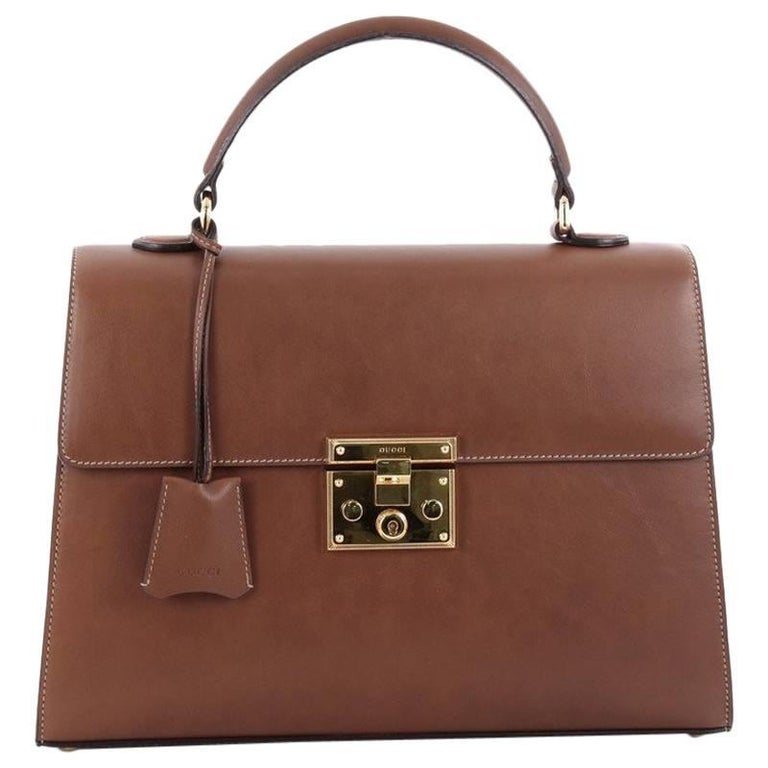 Gucci Padlock Top Handle Bag Leather Medium at 1stDibs gucci dionysus
