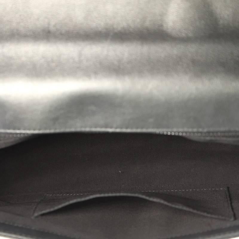 Chanel Boy Flap Bag Quilted Plexiglass Patent New Medium 2