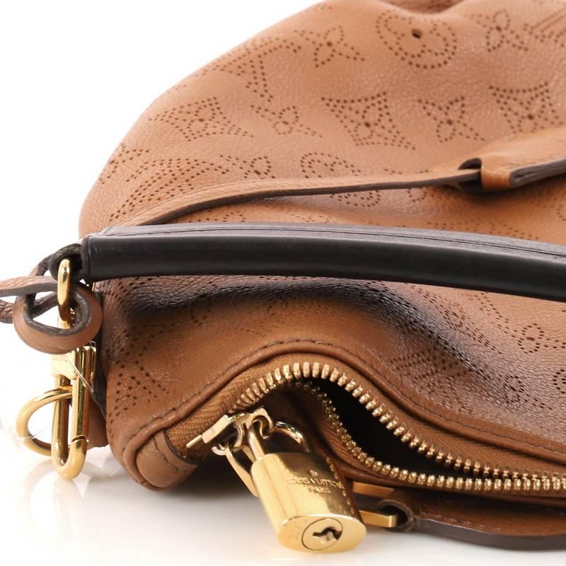 Louis Vuitton Selene Handbag Mahina Leather PM 3