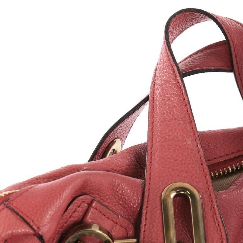 Chloe Paraty Top Handle Bag Leather Medium 5