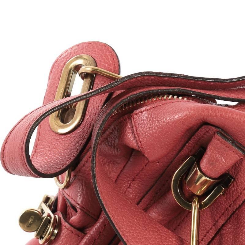 Chloe Paraty Top Handle Bag Leather Medium 6