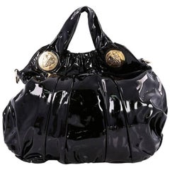 Gucci Hysteria Convertible Top Handle Bag Patent Large