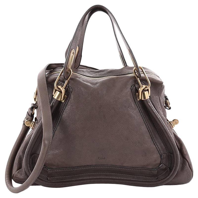 Chloe Paraty Top Handle Bag Leather Medium