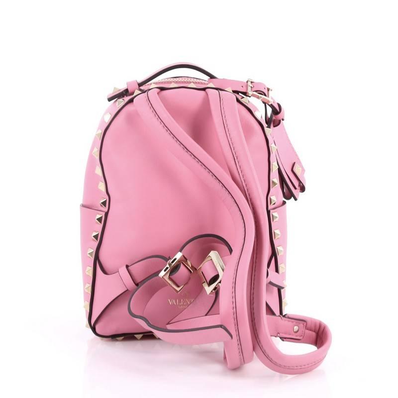 Women's Valentino Rockstud Backpack Leather Mini