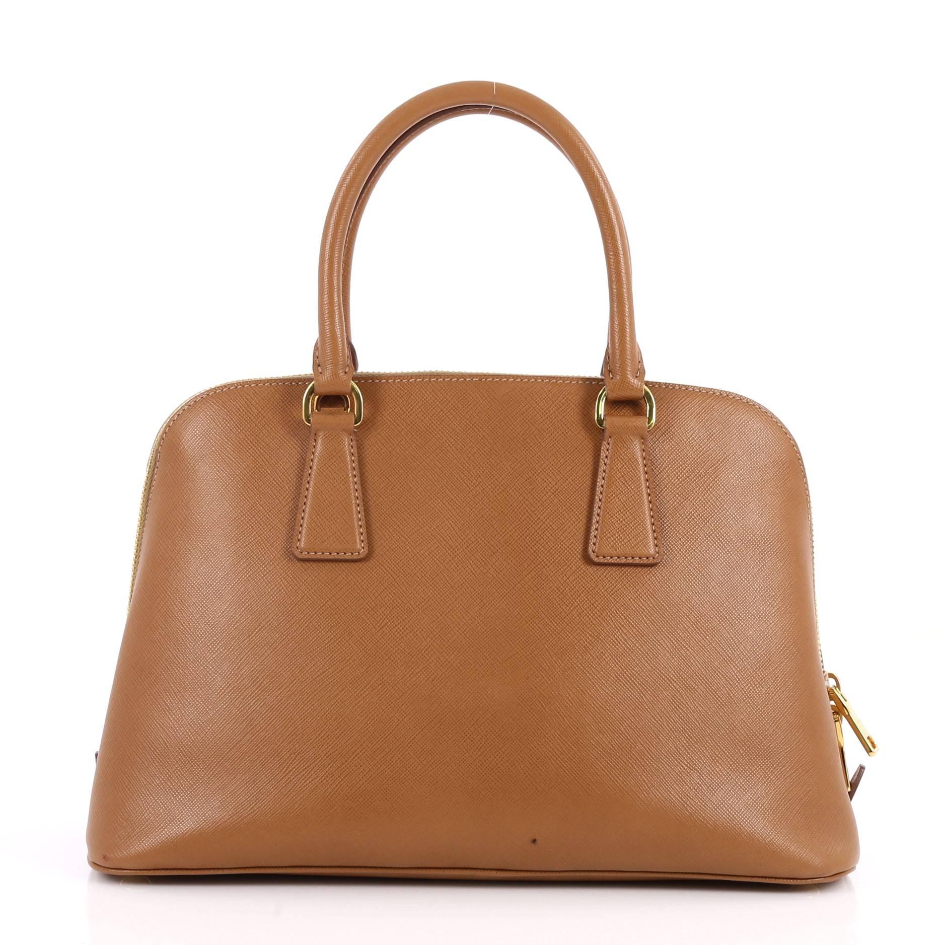 Women's Prada Promenade Handbag Saffiano Leather Medium