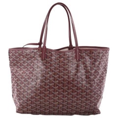  Goyard St. Louis Tote Coated Canvas PM