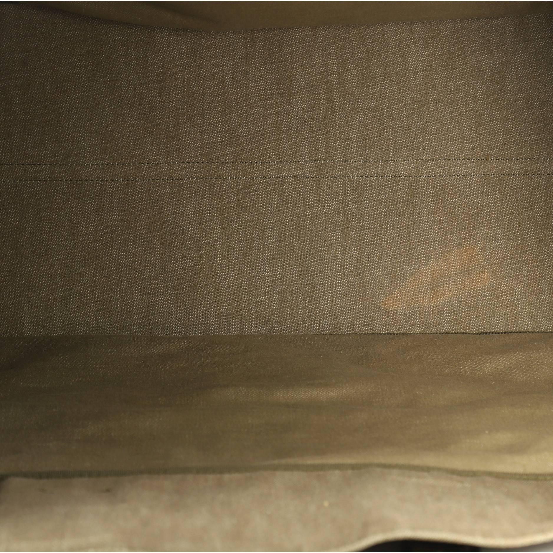 Louis Vuitton Limited Edition Articles de Voyage Cabas Denim XL In Good Condition In NY, NY