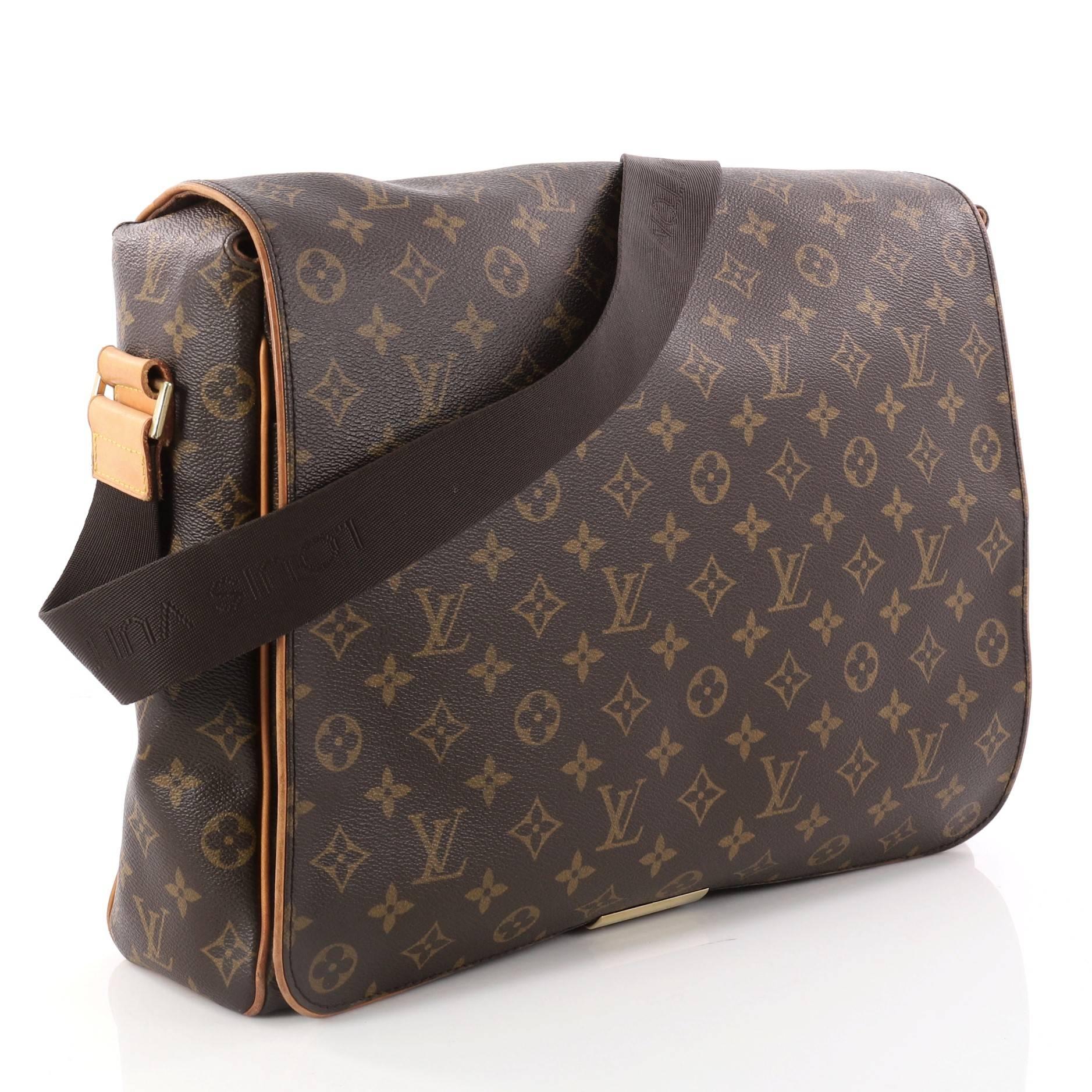 Louis Vuitton Abbesses Bag Monogram Canvas In Good Condition In NY, NY