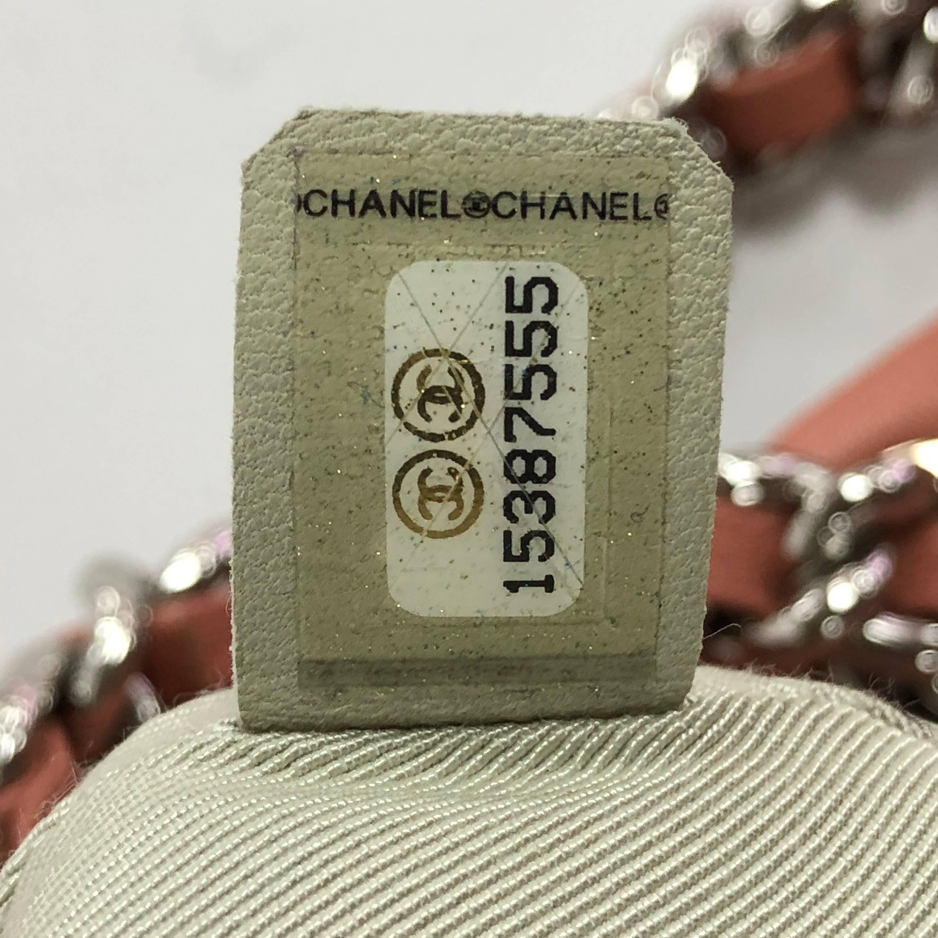 Chanel Chain Around Flap Bag Quilted Leather Medium 2