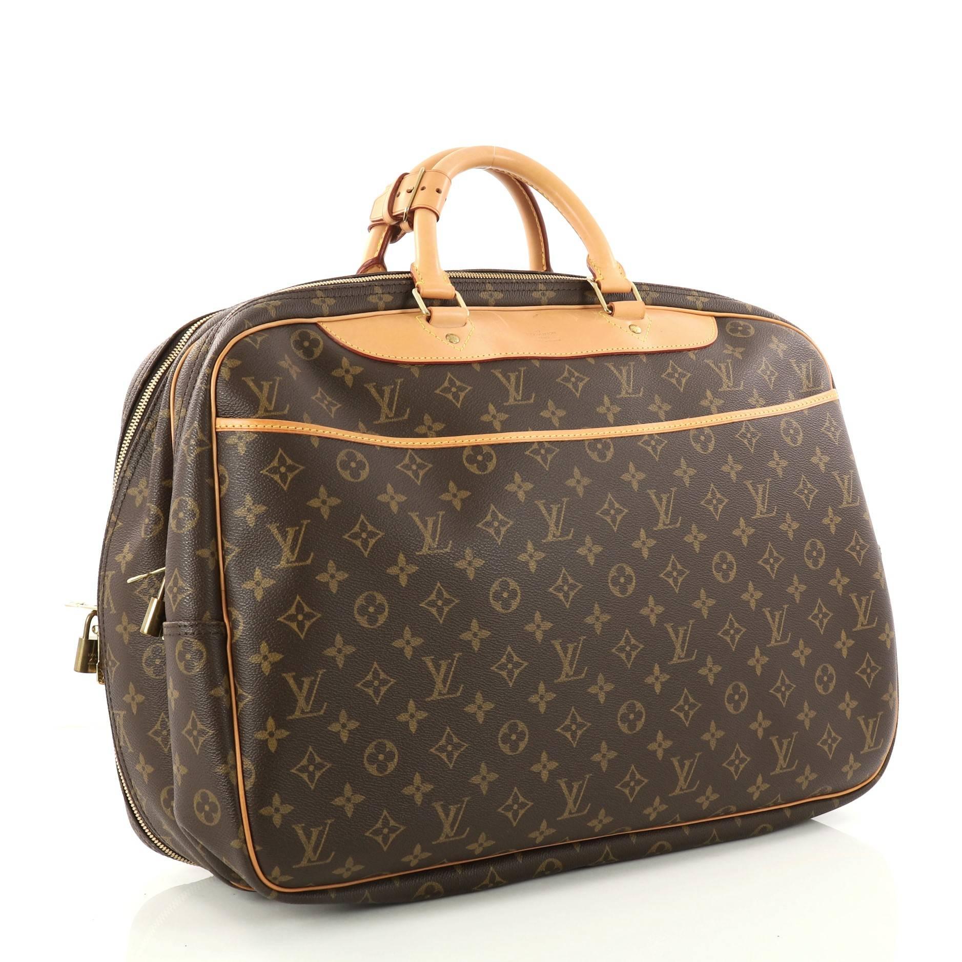 Louis Vuitton Monogram Canvas 2 Poches Alize Bag  In Good Condition In NY, NY