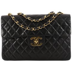 Chanel Vintage Classic Single Flap Bag Quilted Lambskin Maxi Chanel Vintage Classic Single Flap Bag Quilted Lambskin Maxi