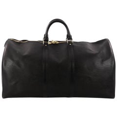 Used Louis Vuitton Keepall Bag Epi Leather 55