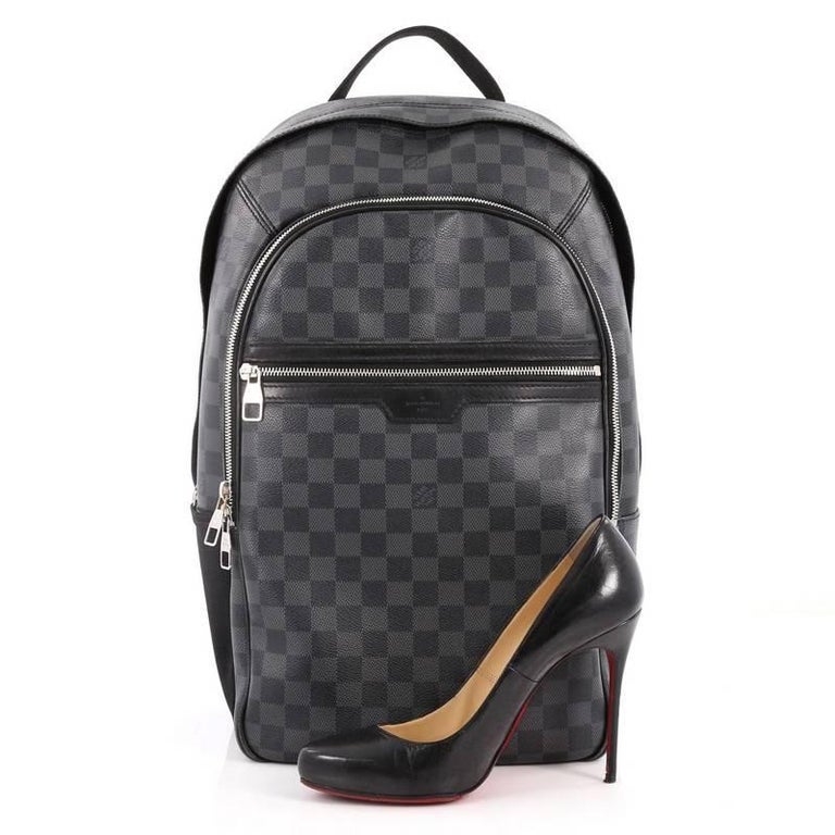 Louis Vuitton Michael Backpack Damier Graphite at 1stdibs
