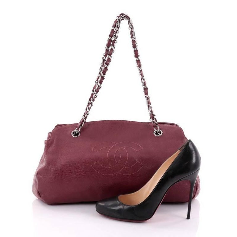 Chanel Timeless Cc Compartment Bowler Caviar Medium At 1stdibs This Authentic Chanel Timeless Cc Compartment Bowler Caviar Medium Presents A Casual And Modern Twist Its