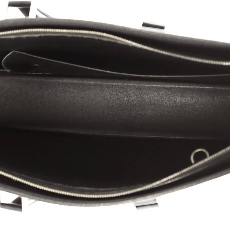 Louis Vuitton Lozan Handbag Taiga Leather 6