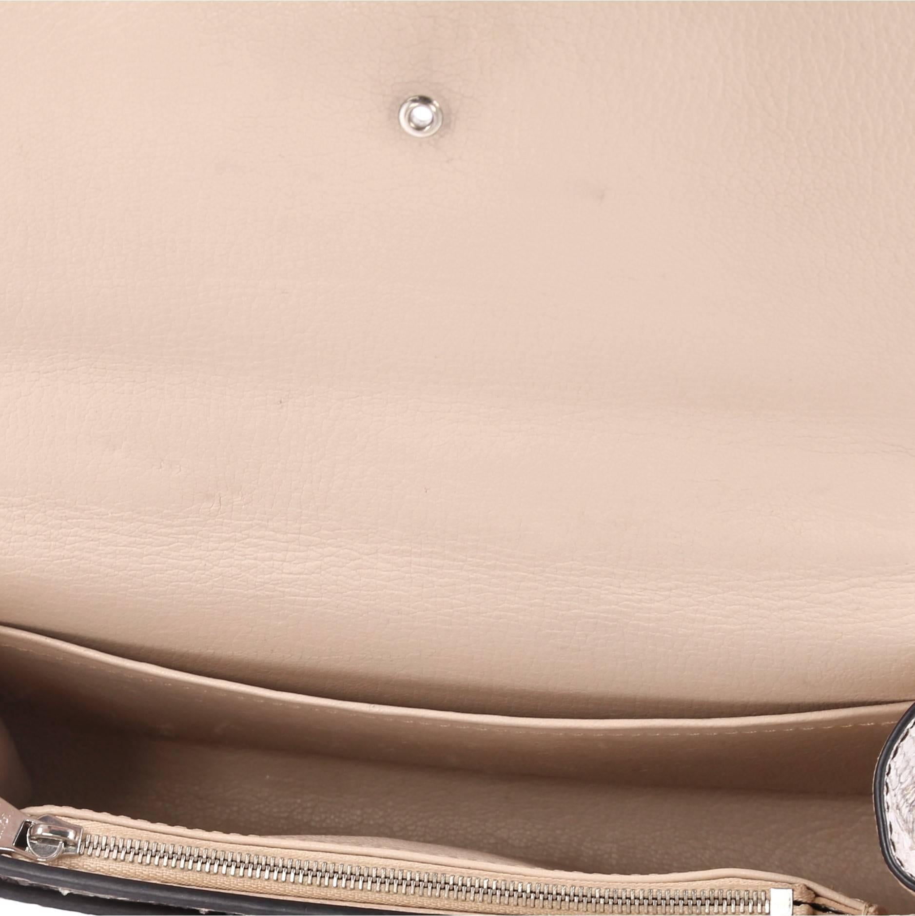 Louis Vuitton - Pochette Louise à chaîne en python GM 3