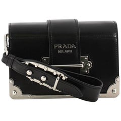 Prada Cahier Crossbody Bag City Calf Small