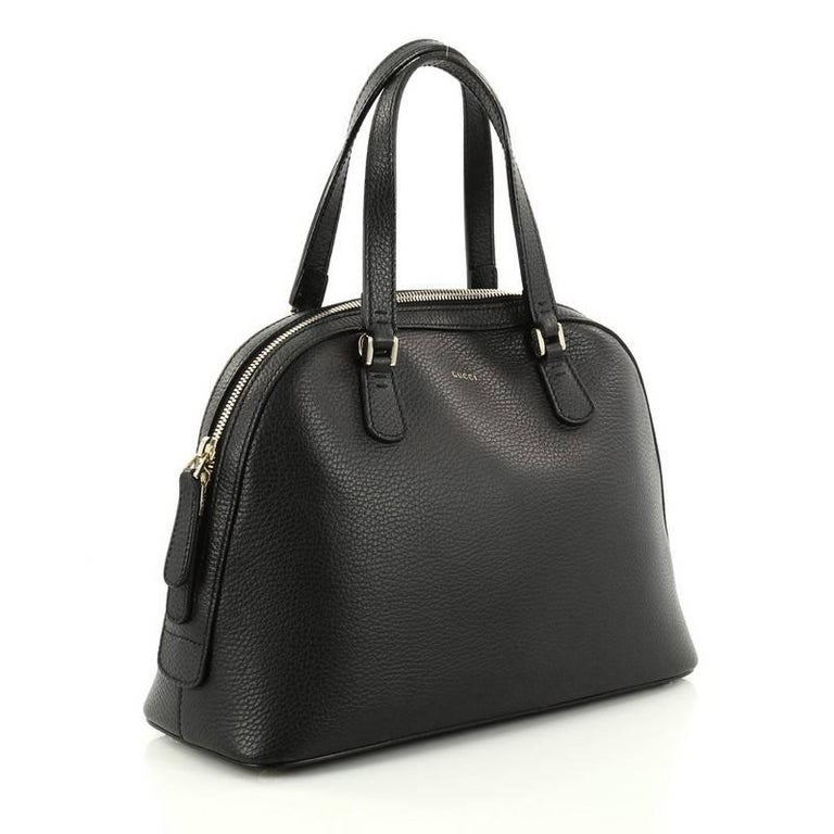  Downupodwn Dome Satchel Bag for Women Genuine Leather
