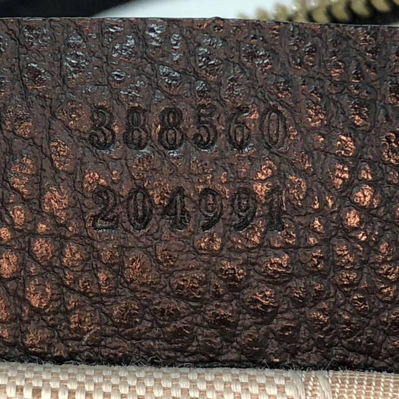 Gucci Lady Dollar Dome Satchel Leather Medium 1
