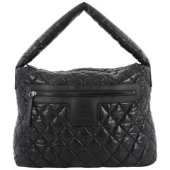 Chanel Coco Cocoon Hobo Quilted Nylon Medium