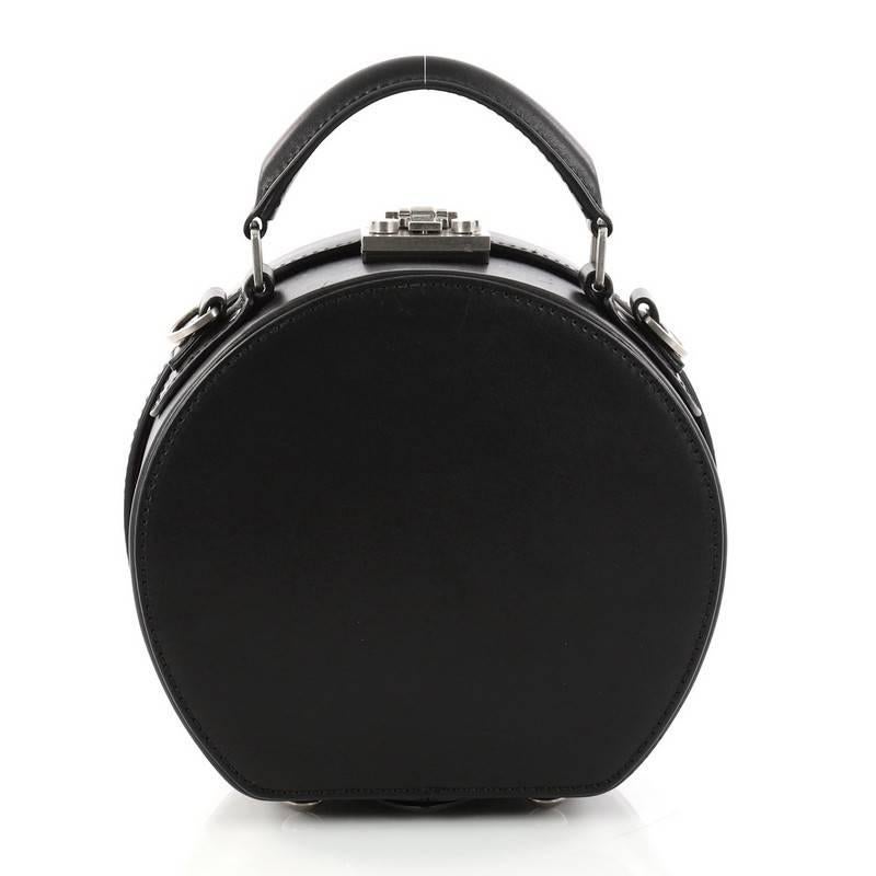 Women's Saint Laurent Mica Hatbox Handbag Leather Small