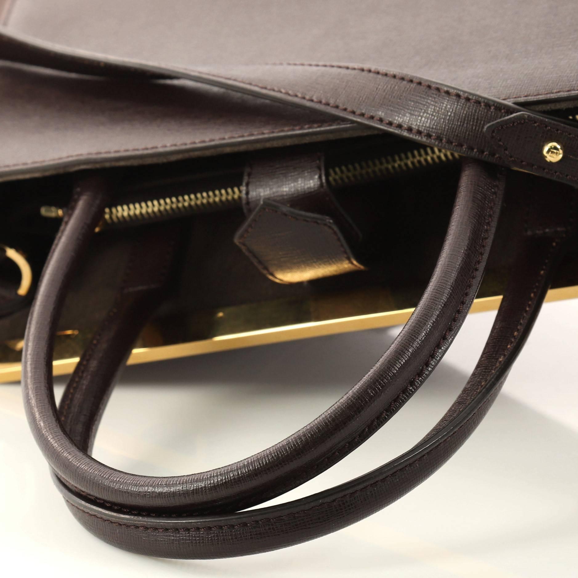 Fendi 2Jours Handbag Leather Medium 3