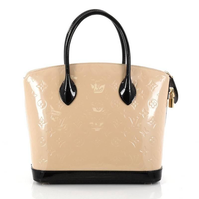 Women's or Men's Louis Vuitton Lockit Handbag Monogram Vernis PM