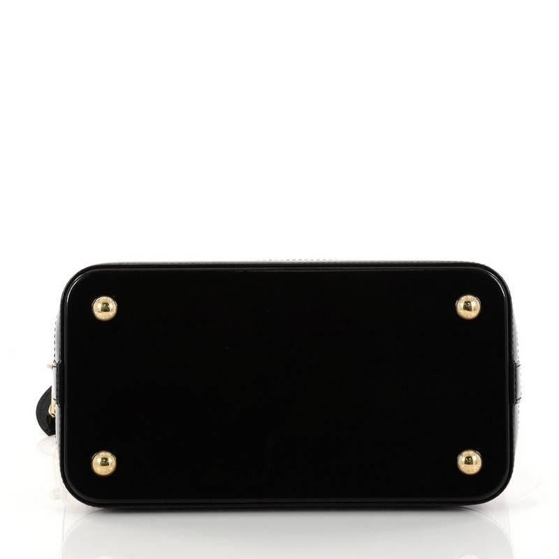 Louis Vuitton Lockit Handbag Monogram Vernis PM 1
