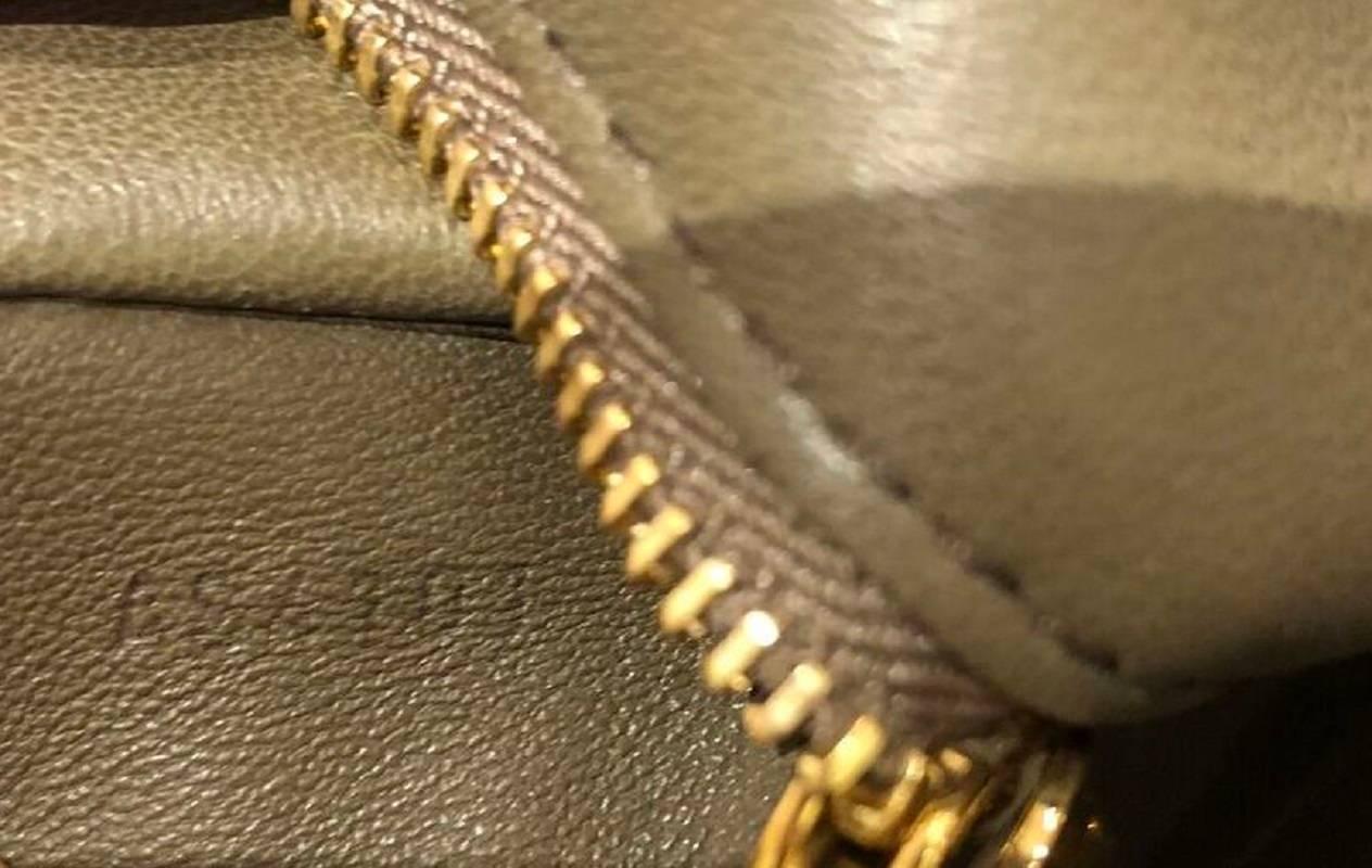 Louis Vuitton Artsy Handbag Monogram Embossed Python MM 3