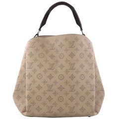 Louis Vuitton Babylone Handbag Mahina Leather PM