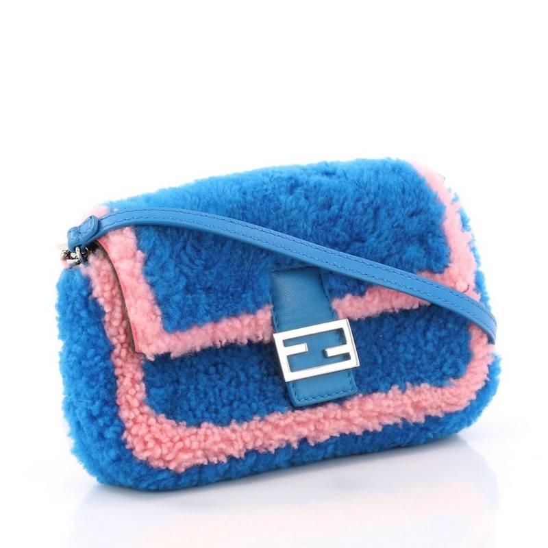 fendi shearling bag