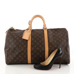 Louis Vuitton Keepall Bag Monogram Canvas 50