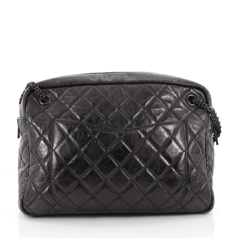 Chanel Reissue Camera Bag Quilted Aged Calfskin Large In Good Condition In NY, NY