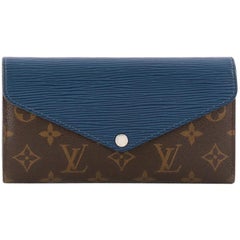 Louis Vuitton Marie-Lou Wallet Monogram Canvas and Epi Leather Long 