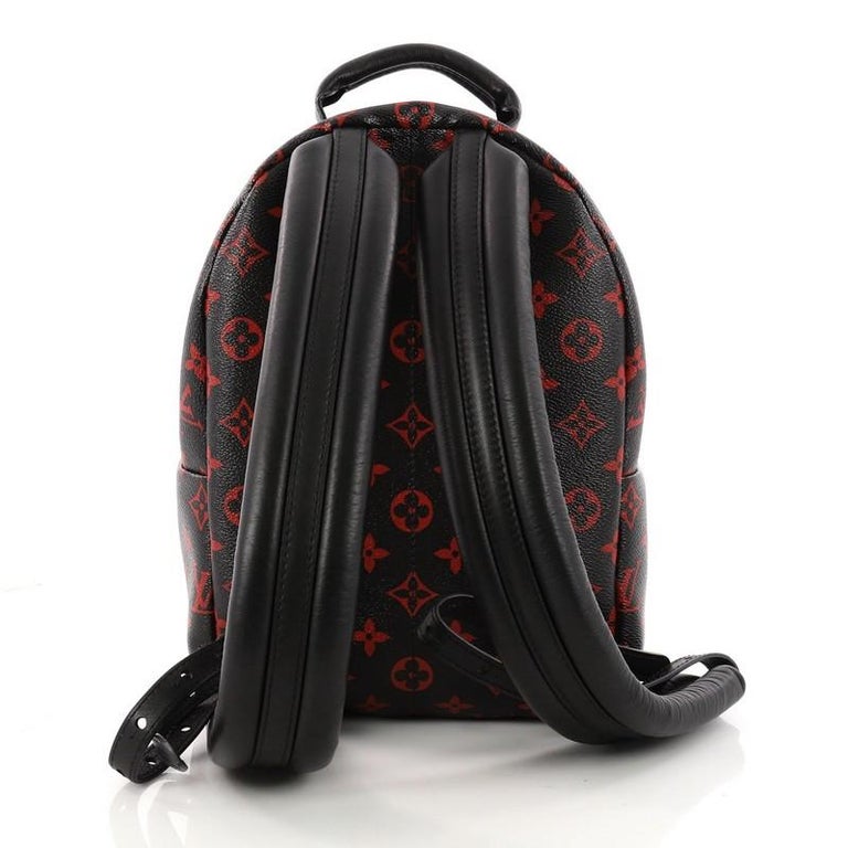 Louis Vuitton Palm Springs Backpack Limited Edition Monogram Infrarouge PM at 1stdibs