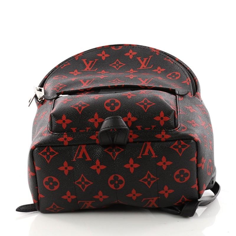 Women's Louis Vuitton Palm Springs Backpack Limited Edition Monogram Infrarouge PM
