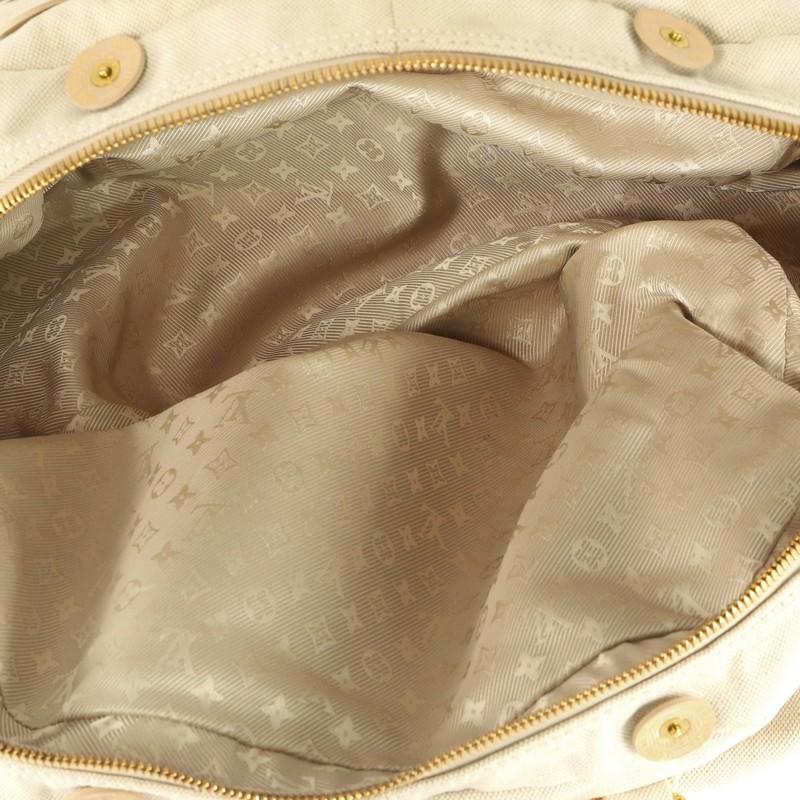 Louis Vuitton Polka Dot Panama Bowly Handbag Embellished Canvas 4