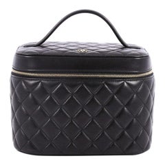 Chanel Vanity Case Quilted Lambskin Small