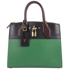 Louis Vuitton Damier Tressage City Steamer PM - Brown Handle Bags, Handbags  - LOU776257