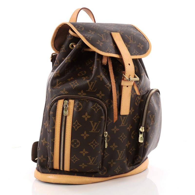 Louis Vuitton Bosphore Backpack Monogram Canvas In Good Condition In NY, NY