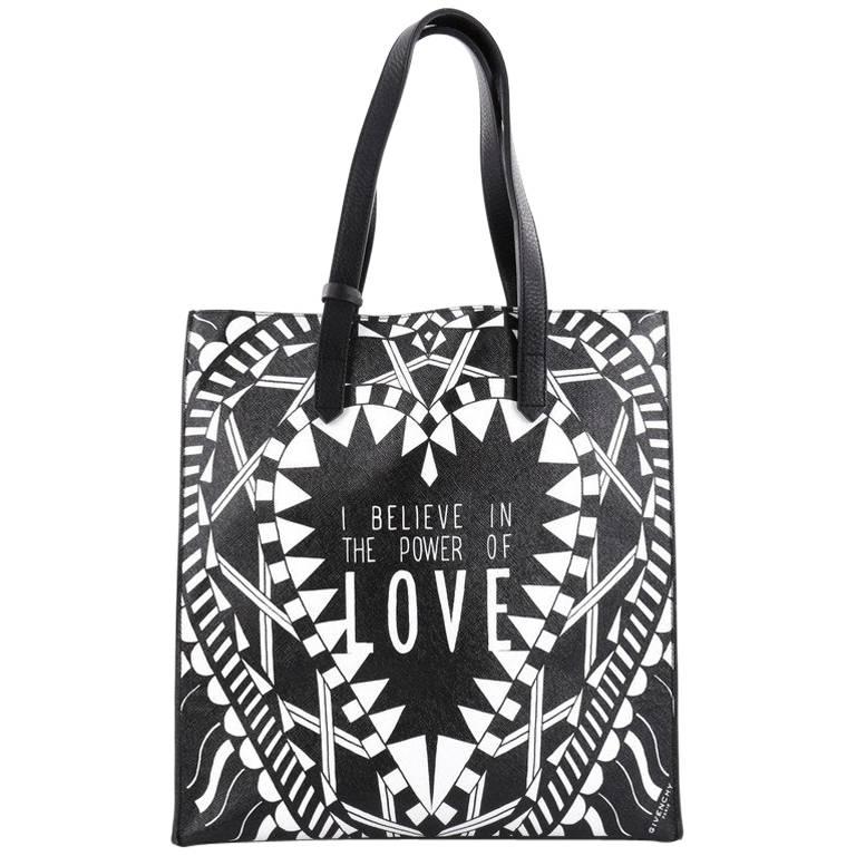 Givenchy Power of Love Tote Printed Leather Large