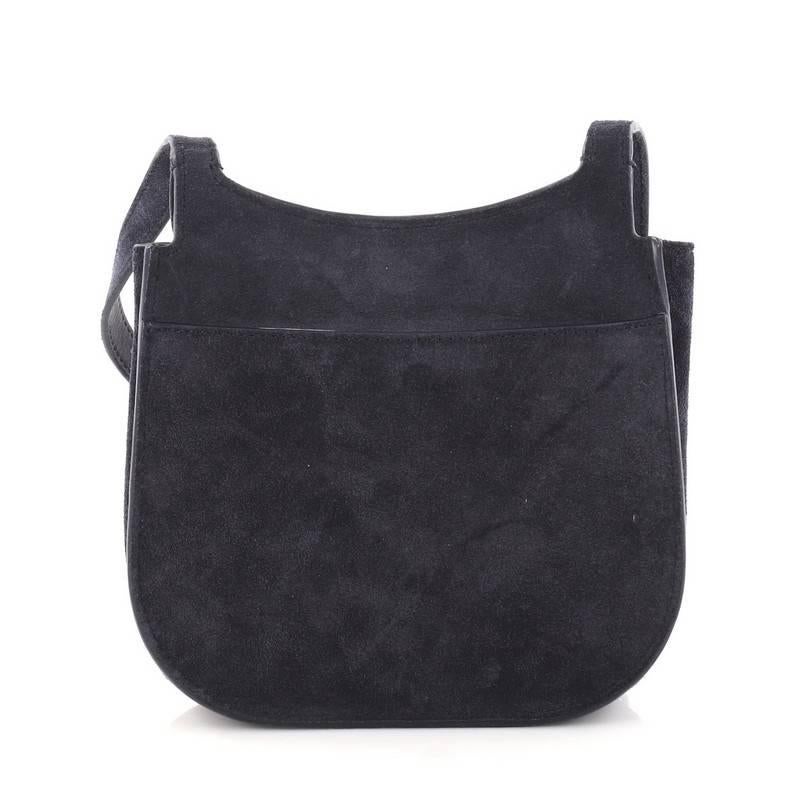 Women's The Row Hunting Crossbody Bag Suede 7