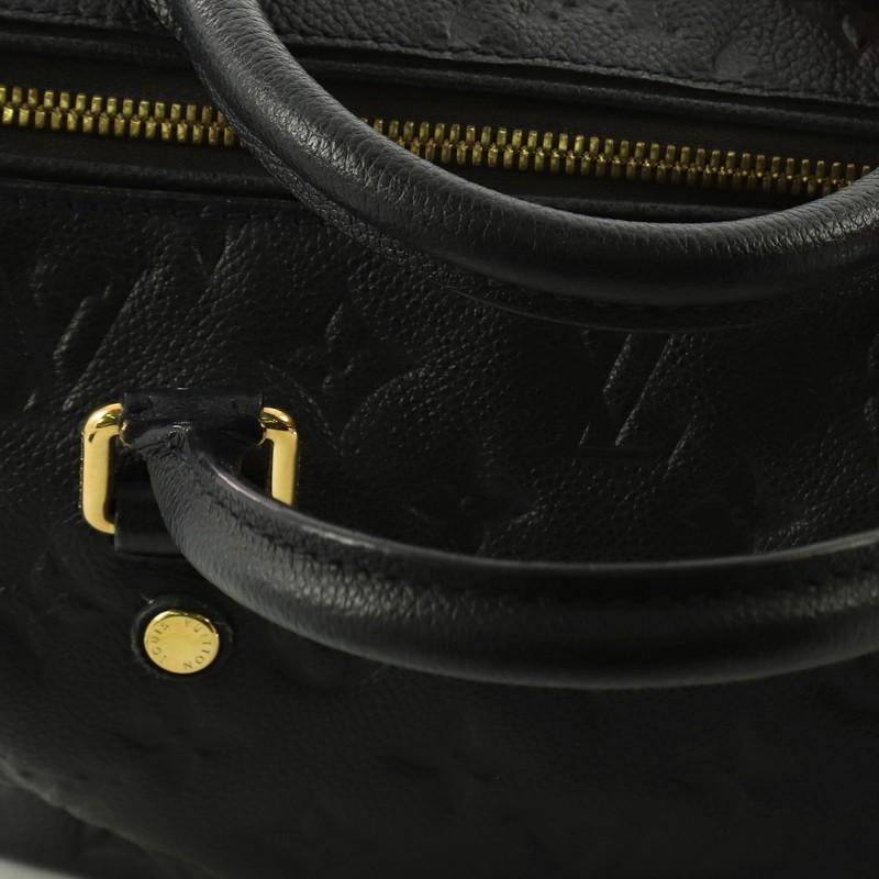 Louis Vuitton Speedy Bandouliere Bag Monogram Empreinte Leather 25 4