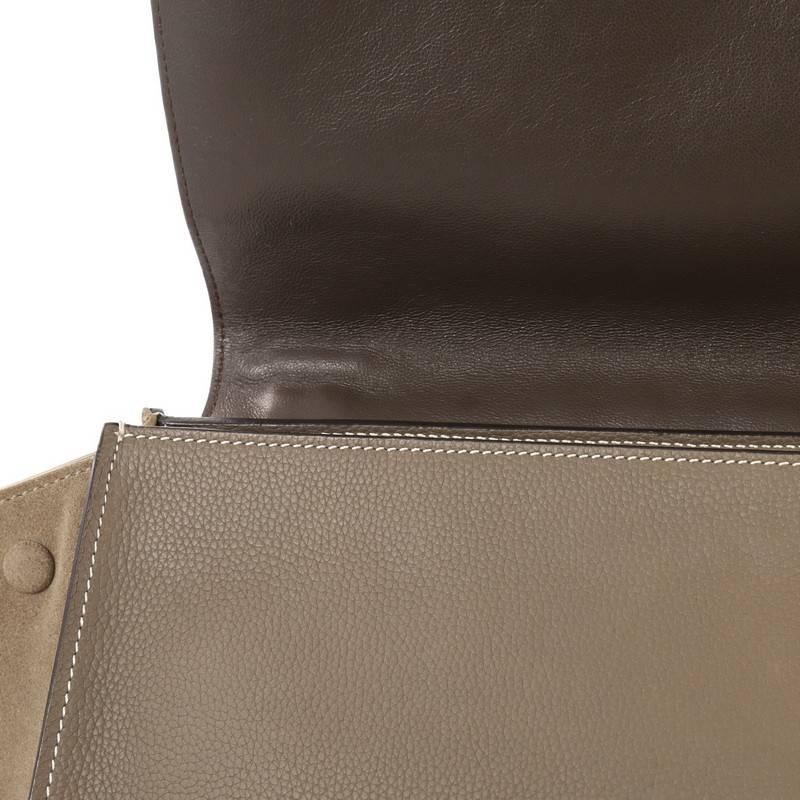 Celine Trapeze Handbag Leather Medium 3