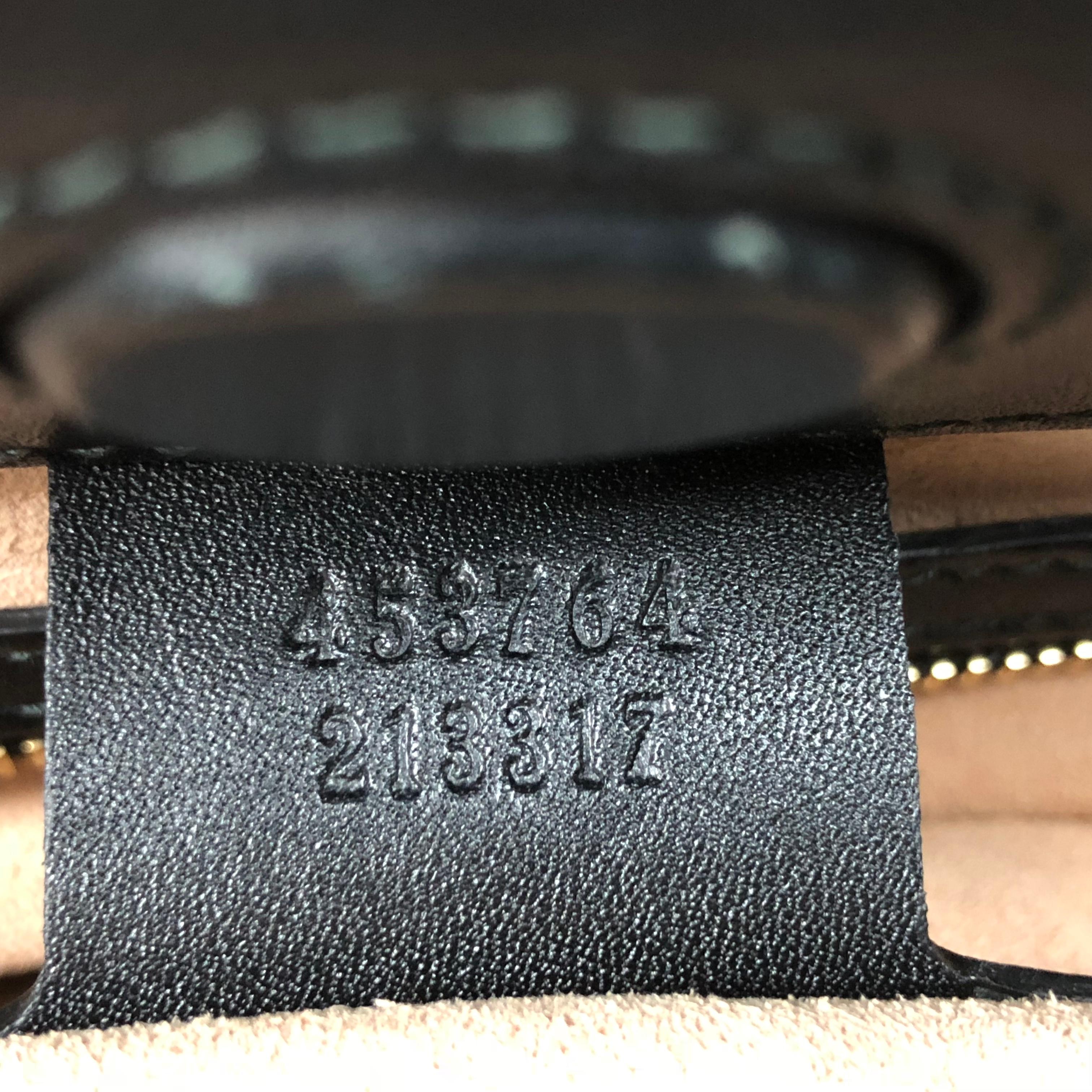 Gucci Nymphaea Top Handle Bag Leather Medium 2