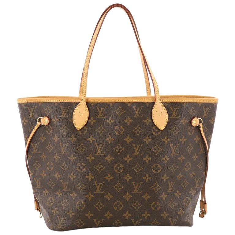Louis Vuitton Neverfull Tote Monogram Canvas MM Tote